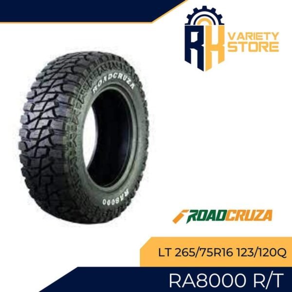 ROADCRUZA LT265/75R16 123/120Q RA8000 RUGGED TRRRAIN TIRES 265/75R16