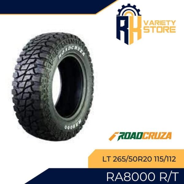 ROADCRUZA LT265/50R20 115/112Q RA8000 RUGGED TERRAIN TIRES