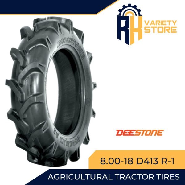 DEESTONE THAILAND 8.00-18 D413 6PR AGRICULTURAL TRACTOR TIRE 800-18