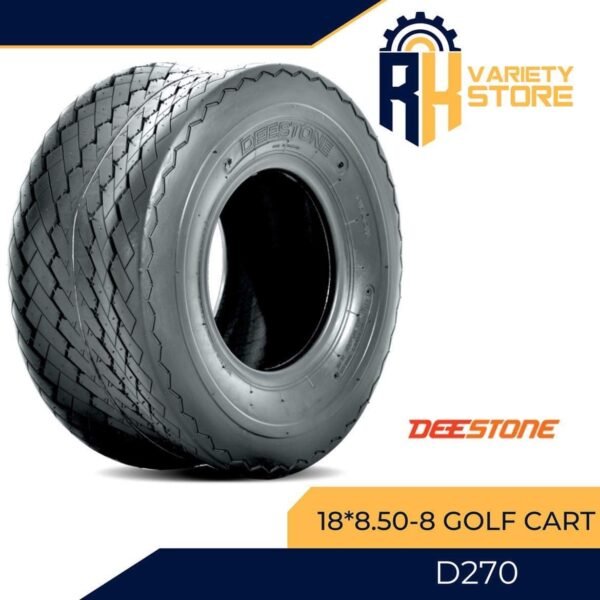 DEESTONE THAILAND 18*8.50-8 4PR GOLF CART TIRE D270