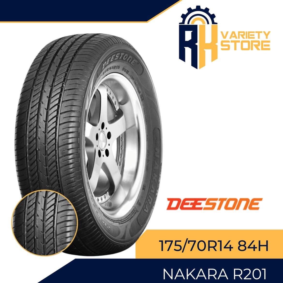 DEESTONE 175/70R14 84H NAKARA R201 PASSENGER TIRE THAILAND