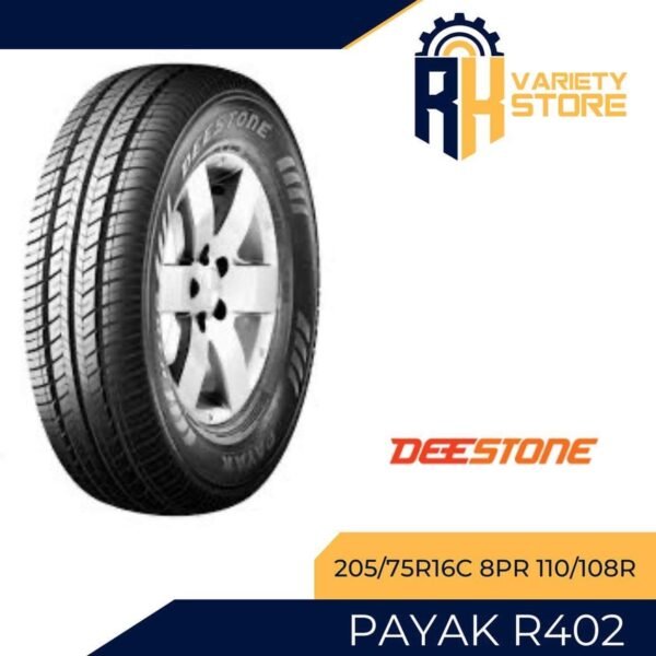 DEESTONE THAILAND 205/75R16C 8PR 110/108R PAYAK R402 COMMERCIAL TIRE