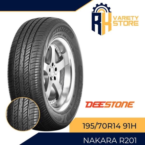 DEESTONE 195/70R14 91H NAKARA R201 PASSENGER TIRE THAILAND