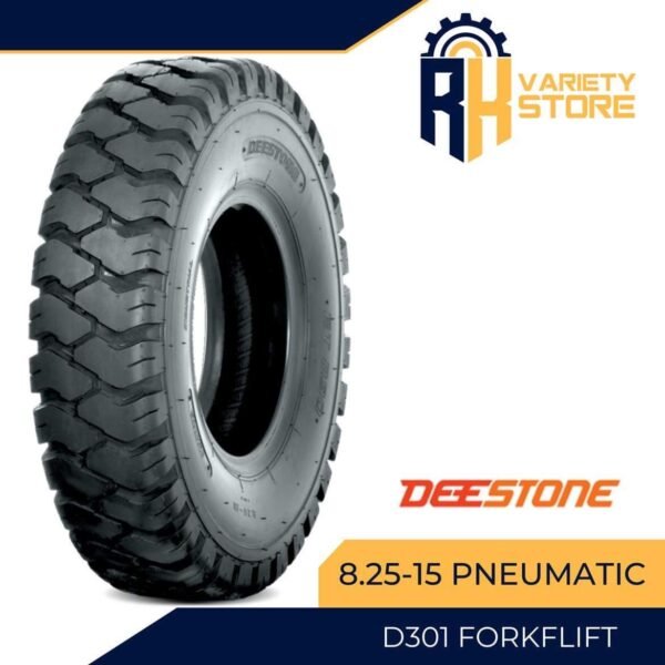 DEESTONE 8.25-15  14PR D301 PNEUMATIC FORKLIFT TIRES (SET) THAILAND
