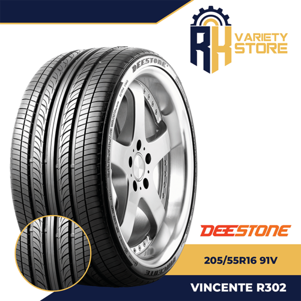DEESTONE 205/55R16 91V VICENTE R302 PASSENGER TIRE THAILAND