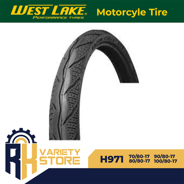 Westlake Motorcycle Tubeless Tires H971 70/80-17 80/80-17 90/80-17 100/80-17 China