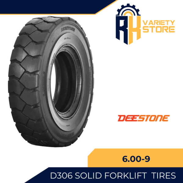 DEESTONE 6.00-9 D306 SOLID FORKLIFT TIRES THAILAND