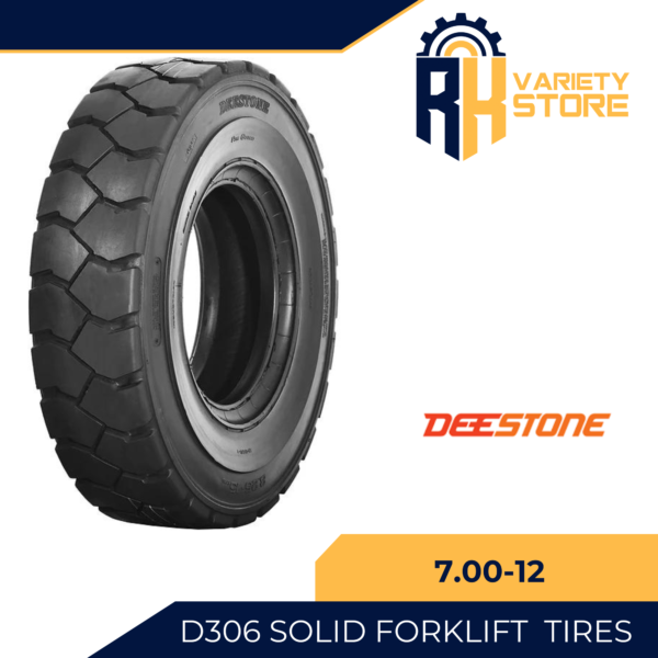 DEESTONE 7.00-12 D306 SOLID FORKLIFT TIRES THAILAND
