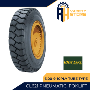 WESTLAKE 6.00-9-10PLY TUBE TYPE CL621 INDUSTRIAL PNEUMATIC FORKLIFT TIRE CHINA