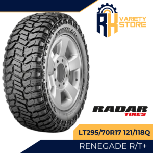 RADAR THAILAND RENEGADE RUGGED TERRAIN TIRES LT295/70R17 121/118Q 295/70R17 RT