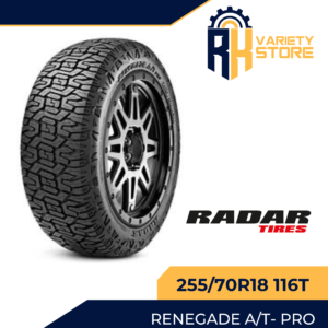 RADAR THAILAND LT255/70R18 116T RENEGADE ALL TERRAIN A/T- PRO TIRES 255/70R18
