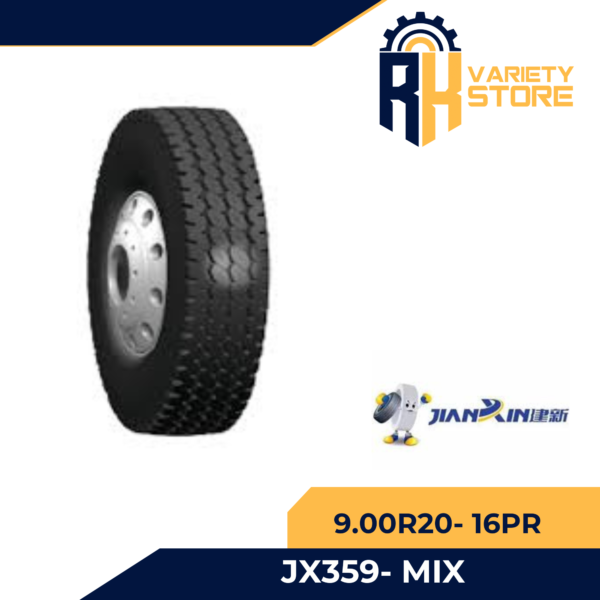 JIANXIN 9.00R20-16PR TRUCK TIRE JX359 MIX
