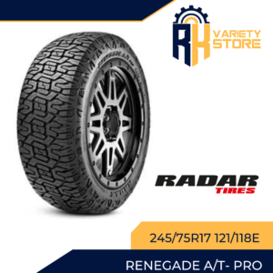 RADAR THAILAND LT245/75R17 121/118E RENEGADE ALL TERRAIN A/T- PRO TIRES 245/75R17