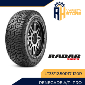 RADAR THAILAND LT33*12.50R17 120R RENEGADE ALL TERRAIN A/T- PRO TIRES 33*12.50R17