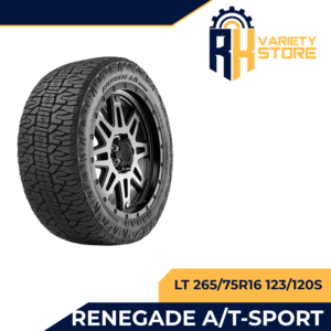 RADAR LT265/75R16 123/120S RENEGADE A/T SPORT ALL TERRAIN 265/75R16 CHINA