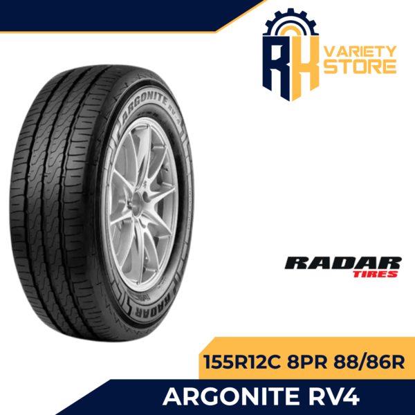 YEAR 2025 RADAR 155R12C 8PR 88/86R ARGONITE RV4 CHINA