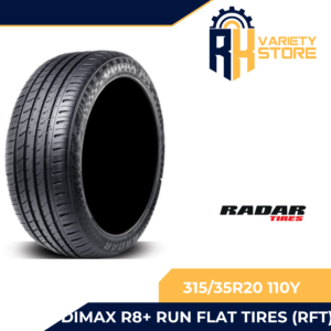 RADAR 315/35R20 110Y XL DIMAX R8+ RUN FLAT TIRES (RFT) CHINA