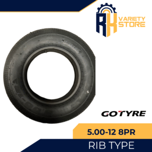 GO TYRE BRAND 5.00-12 8PR RIB TYPE TIRES (WITH TUBE) 500-12