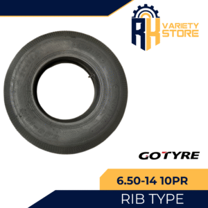 GO TYRE BRAND 6.50-14 10PR RIB TYPE TIRES (WITH TUBE) 650-14