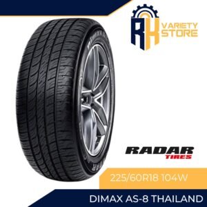 RADAR THAILAND 225/60R18 104W XL DIMAX AS-8 PASSENGER TIRES