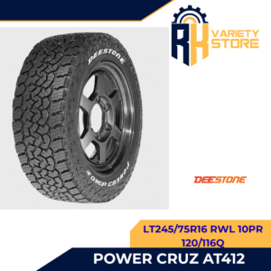 DESTINE THAILAND LT245/75R16 10PR 120/116Q POWER CRUZ AT 412 SERIES TIRE 245/75R16