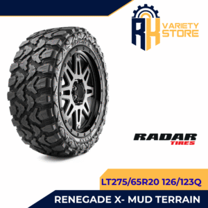 RADAR LT275/65R20 126/123Q RENEGADE X- M/T (MUD TERRAIN) CHINA