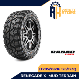RADAR LT285/75R16 126/123Q RENEGADE X- M/T (MUD TERRAIN) CHINA