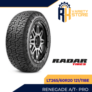 RADAR THAILAND LT265/60R20 121/118E RENEGADE ALL TERRAIN A/T- PRO TIRES 265/60R20