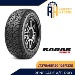 RADAR THAILAND LT275/65R20 126/123S RENEGADE ALL TERRAIN A/T- PRO TIRES 275/65R20