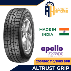 APOLLO 205R16C 110/108 8PR COMMERCIAL TIRE ALTRUST GRIP INDIA