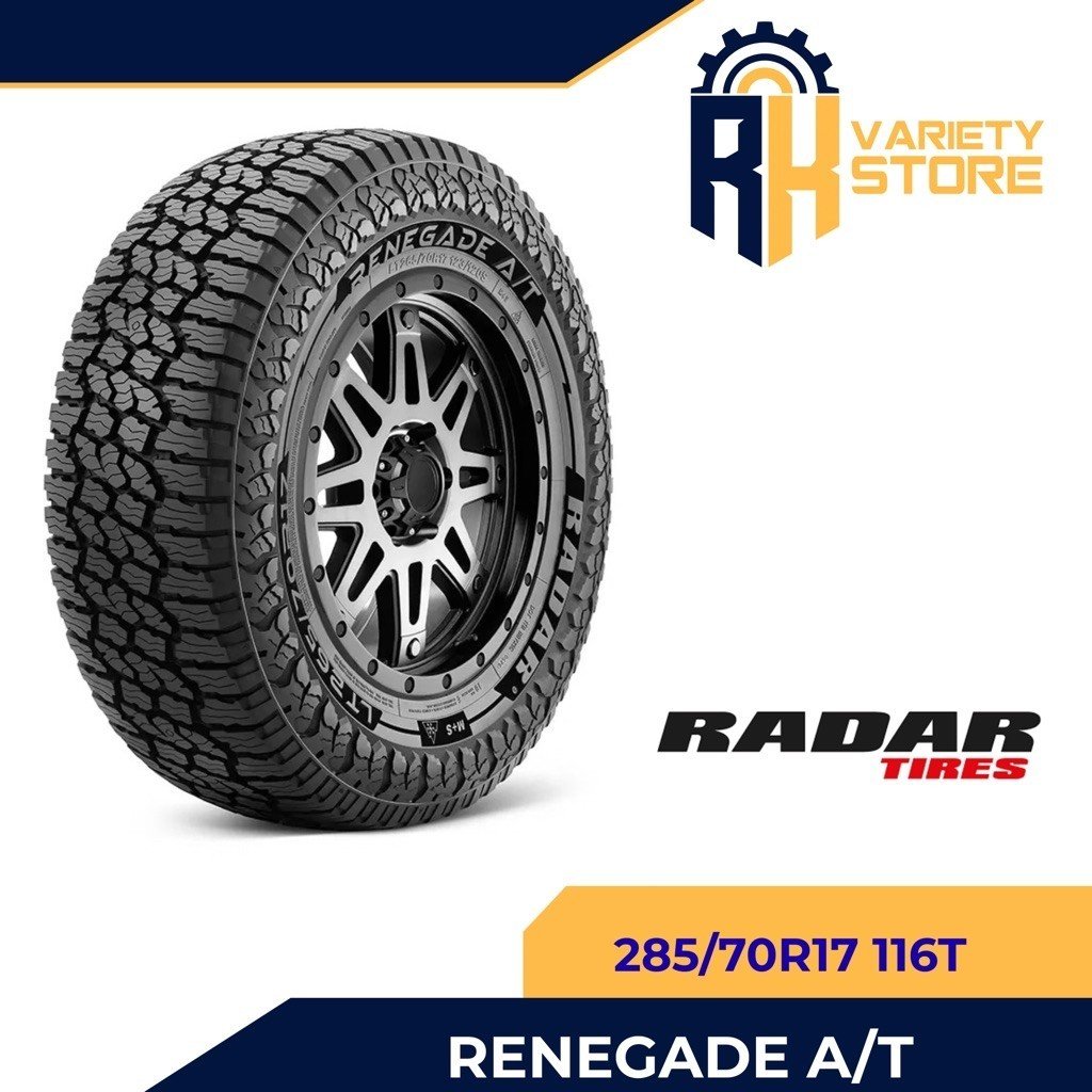 RADAR THAILAND 285/70R17 116T RENEGADE A/T ALL TERRAIN TIRES