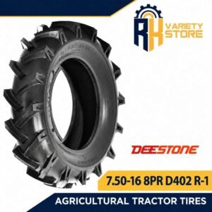 YEAR 2026 DEESTONE THAILAND 7.50-16 D402 8PR WITH TUBE AGRICULTURAL TRACTOR KUBOTA 4WD FRONT 750-16